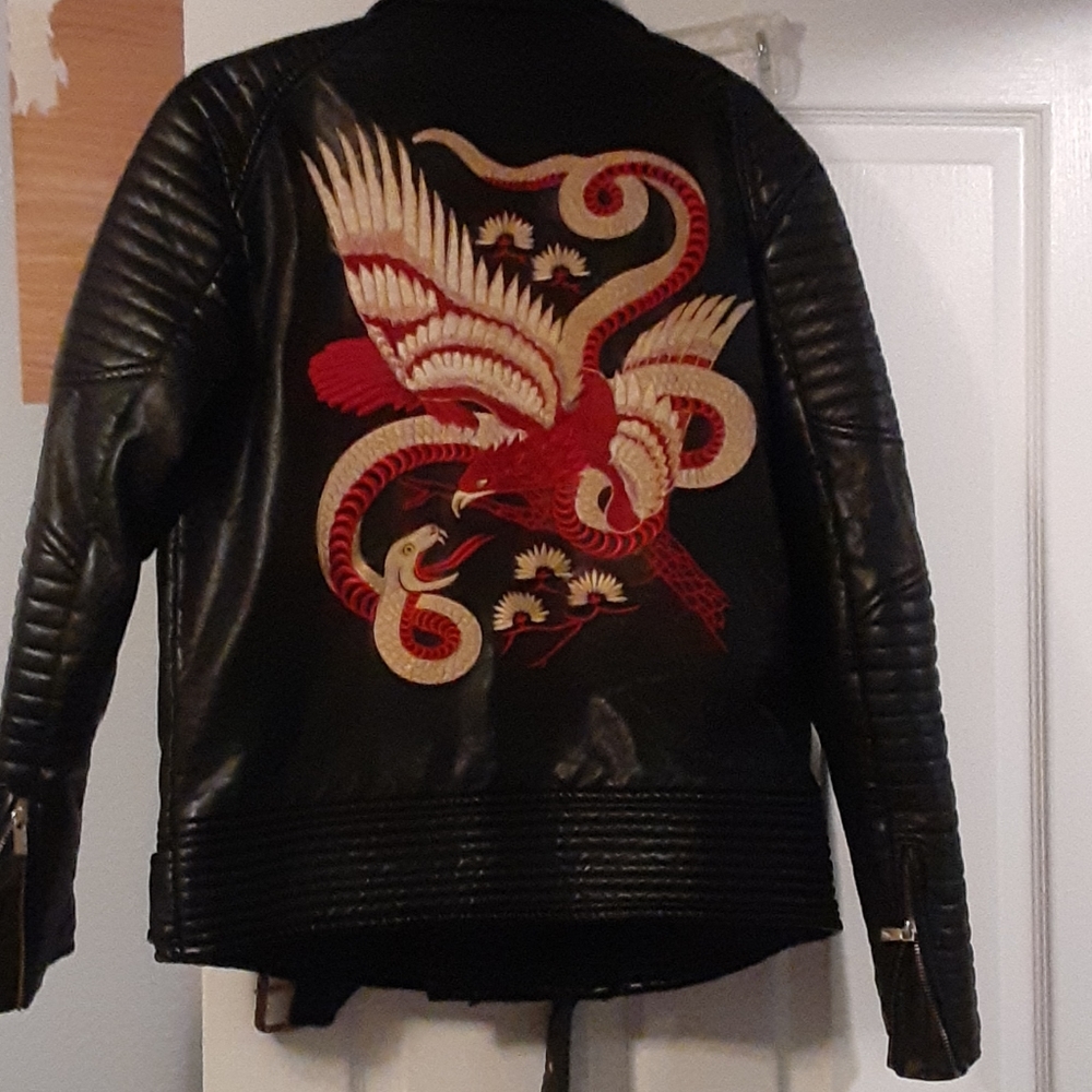 Leather jacket